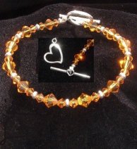 Topaz Crystal Bracelet